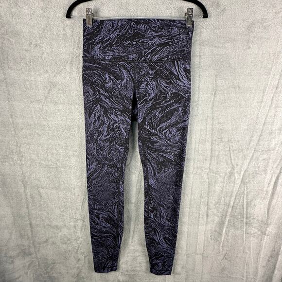 lululemon athletica Pants - Lululemon Leggings Womens 8 Blue Wunder Under High Rise Tight Luxtreme Workout